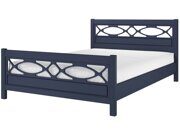 Кровать Лоренса, Темный Лазурный | 140х200 см