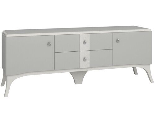 Тумба ТВ ММ-400-05/01 Мираж, Айвори/Альба